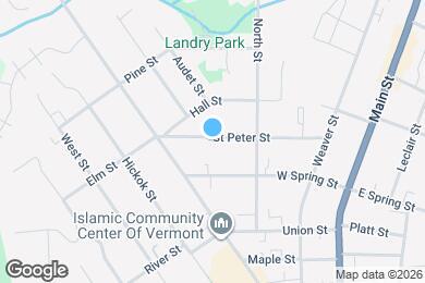 Map image of the property - 114 St Peter St