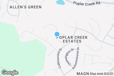 Map image of the property - 1420 Calloway Ct