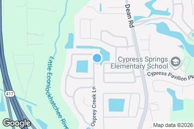 Map image of the property - 2601 River Ridge Dr