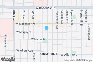 Map image of the property - 1328 S Henderson St