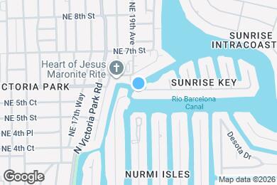 Map image of the property - 1919 Sunrise Key Blvd