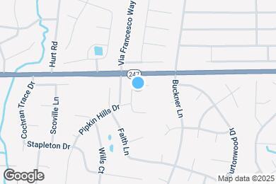 Map image of the property - 2908 Sams Ct