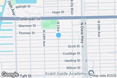 Map image of the property - 2205 N 23rd Ave