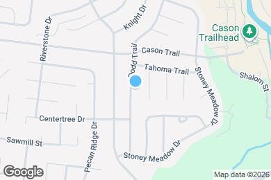 Map image of the property - 1527 Dodd Trail