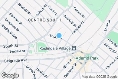 Map image of the property - 842 South St