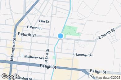 Map image of the property - 266 E North St