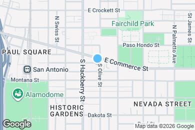 Map image of the property - 111 S Olive St