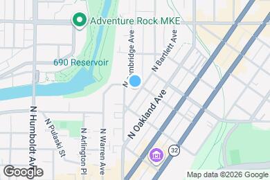 Map image of the property - 1937 N Bartlett Ave