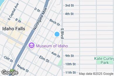Map image of the property - 486 N Ridge Ave