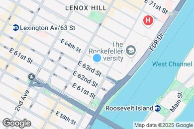 Map image of the property - 425 E 63rd St