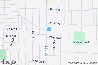 Map image of the property - 2139 30th St