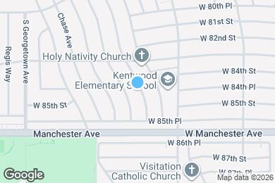 Map image of the property - 8345 Westlawn Ave