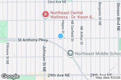 Map image of the property - 3058 Hayes St NE