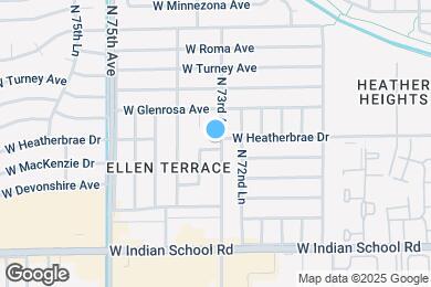 Map image of the property - 7302 W Heatherbrae Dr