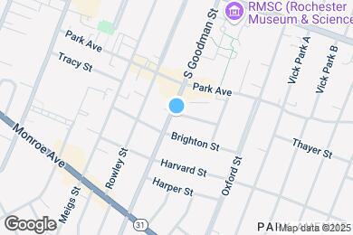 Map image of the property - 212 S Goodman St