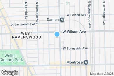 Map image of the property - 4538 N Damen Ave