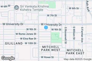 Map image of the property - 820 W 9th St