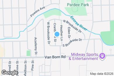 Map image of the property - 5551 Cranbrook St