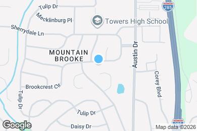 Map image of the property - 3771 Brookcrest Cir