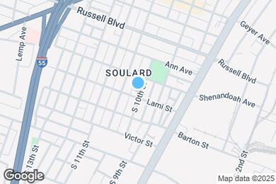 Map image of the property - 2325 S 10th St