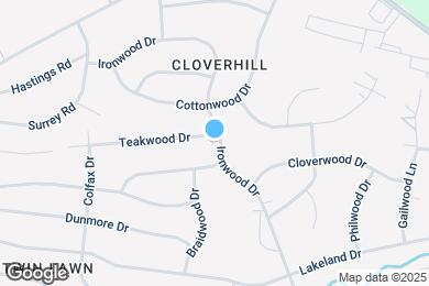 Map image of the property - 2931 Teakwood Dr