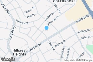 Map image of the property - 2517 Colebrooke Dr