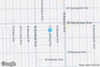 Map image of the property - 4318 N Spaulding Ave