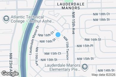 Map image of the property - 1608 NW 16th St