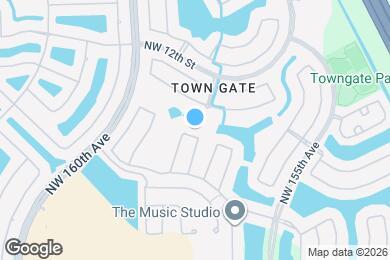 Map image of the property - 15835 NW 7th St