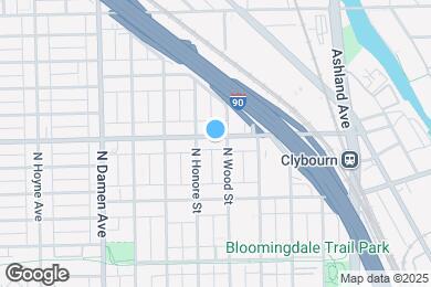 Map image of the property - 1809 W Armitage Ave