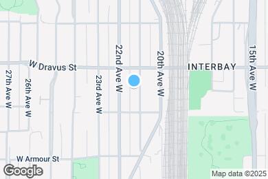Map image of the property - 3033 21st Ave W