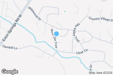 Map image of the property - 612 Rock Glen Trace