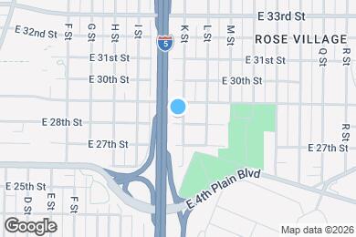 Map image of the property - 2800 K St