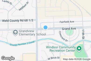 Map image of the property - 1431 Grand Ave