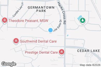 Map image of the property - 3066 Circle Gate Dr