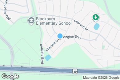 Map image of the property - 1020 Chelsea Ln