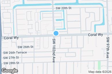 Map image of the property - 2401 SW 102nd Ave