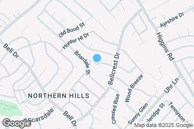 Map image of the property - 4614 Barhill Dr