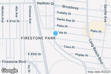 Map image of the property - 8232 Santa Fe Ave