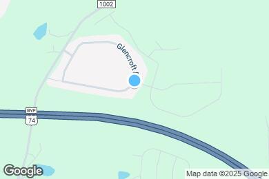 Map image of the property - 300 Glencroft Dr