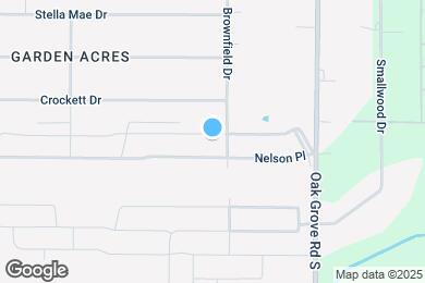 Map image of the property - 1224 Nicole Way