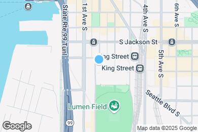 Map image of the property - 520 Occidental Ave S