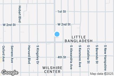 Map image of the property - 254 S. Normandie Ave.