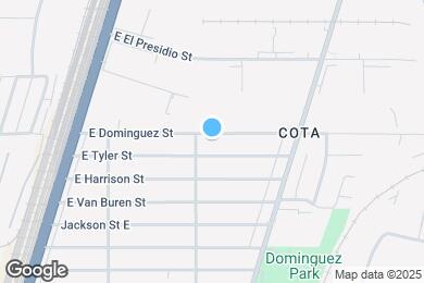 Map image of the property - 2712 E Dominguez St