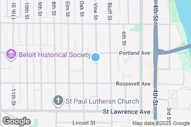 Map image of the property - 842 Vine St