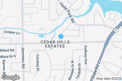 Map image of the property - 3557 Edgewater Dr
