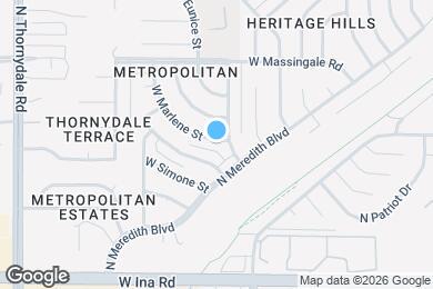 Map image of the property - 3343 W Marlene St