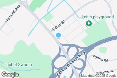 Map image of the property - 413 Bedford St
