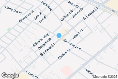 Map image of the property - 707 S Lewis St