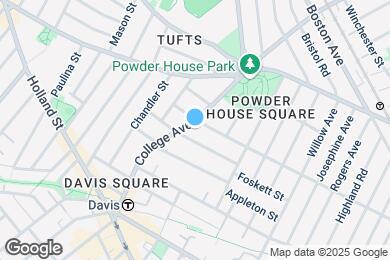 Map image of the property - 95 College Ave